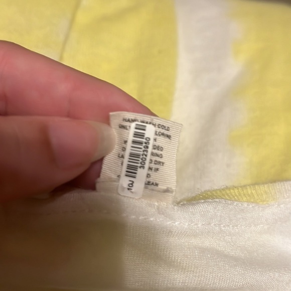 ANTHROPOLOGIE moth yellow beach‎ ball dress size M - Picture 6 of 8